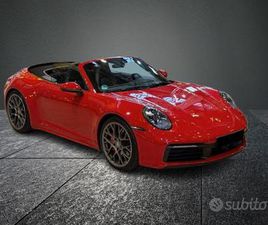 PORSCHE 911 CABRIOLET 992 CARRERA 4S PORSCHE 992 911 CARRERA 4S CABRIOLET +CHRONO SPO