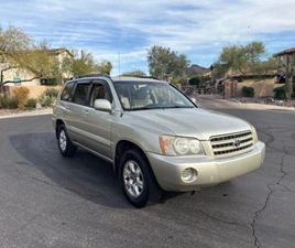 TOYOTA HIGHLANDER 2003 TOYOTA HIGHLANDER V6 SUNROOF/MOONROOF, SMOOTH V6 POWER, VINTAGE GOLD