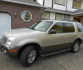 2004 MERCURY MOUNTAINEER, AWD, 180K, 3RD ROW SEAT FOR 7 PASSENGERS