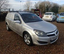 2007 VAUXHALL ASTRA VAN SPORTIVE 1.9 CDTI VAN CAR DERIVED VAN DIESEL MANUAL