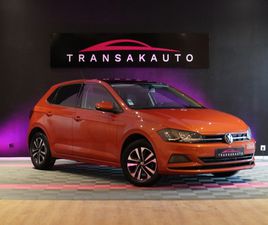 VOLKSWAGEN POLO 1.0 TSI 95 S&S DSG7 UNITED / TOIT OUVRANT / CARPLAY / PALETTES AU VOLANT