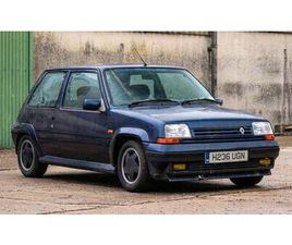 1990 RENAULT 5 SPORT-BLUE-METALLIC MANUEL CONDUITE À DROI...