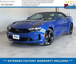 CERTIFIED 2023 CHEVROLET CAMARO RWD CONVERTIBLE LT1