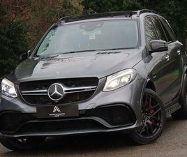 MERCEDES-BENZ GLE 5.5 GLE63 V8 AMG S (PREMIUM) SPDS+7GT 4MATIC EURO 6 (START/STOP) 5DR PETROL AUTOMATIC