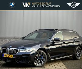 BMW 5-SERIE TOURING 530E XDRIVE M-SPORT HIGH EXECUTIVE | PANORAMADAK | LASERLICHT | HARMAN KARDON | HUD | ACHTERAS BESTURING | ELEKTRISCHE TREKHAAK | ADAPTIVE C