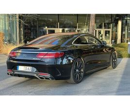 MERCEDES CLASSE S COUPE S63 S63 COUPÉ *360KAM*BURMESTER*CARBON*NACHTSI*MASSAGE*CARPLAY