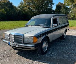MERCEDES BENZ W123 LEICHENWAGEN OLDTIMER BAUJAHR 1977