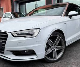 A3 3ª SERIE UNIPROPRIETARIO SOLO 26000 KM!!!!!!!!A3 CABRIO 2.0 TFSI QUATTRO S TRONIC SPORT