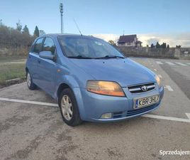 DAEWOO KALOS 2005 ROK 1.2 BENZYNA WIŚLICA - SPRZEDAJEMY.PL