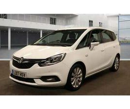 VAUXHALL ZAFIRA 2017 VAUXHALL ZAFIRA 1.4T TECH LINE 5DR AUTO MPV PETROL AUTOMATIC