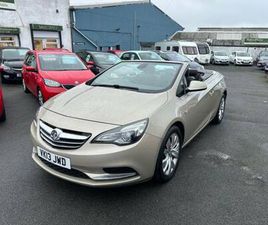 2013 VAUXHALL CASCADA 1.4T SE 2DR CONVERTIBLE PETROL MANUAL