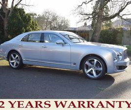 2016 BENTLEY MULSANNE SPEED