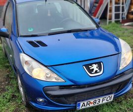 PEUGEOT 206 PEUGEOT 206. 1.1 BENZINA+ GPL SEITIN