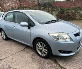 2009 TOYOTA AURIS 1.33 DUAL VVTI TR 5DR HATCHBACK PETROL MANUAL