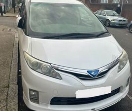 TOYOTA, ESTIMA E-FOUR G HYBRID 2WD AUTO, 2010, 2362 (CC) ULEZ FREE MPV WHITE