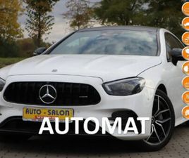 MERCEDES-BENZ KLASA E AMG-PERFORMANCE,AUTOMAT,SKÓRA, COUPE, 4-MATIC,ZAREJESTR