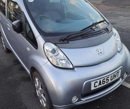 PEUGEOT ION 2016 PEUGEOT ION 47KW 16KWH 5DR AUTO HATCHBACK ELECTRIC AUTOMATIC