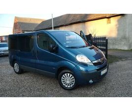 OPEL VIVARO LIFT, 9 OSOBOWE, KLIMA, SILNIK 134TYS KM, MEGA ZADBANE. CHOJNÓW • OLX.PL