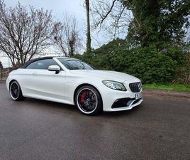 4.0 C63 V8 BITURBO AMG S (PREMIUM PLUS) CABRIOLET SPDS MCT EURO 6 (START/STOP) 2DR