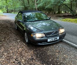 VOLVO C70 CABRIOLET VOLVO, C70, CONVERTIBLE, 2004, OTHER, 1984 (CC), 2 DOORS