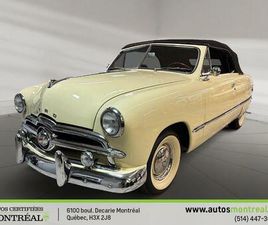 1949 FORD CUSTOM CONVERTIBLE