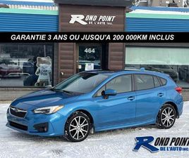 2017 SUBARU IMPREZA SPORT GARANTIE 3 ANS OU JUSQU'A 200 000KM INCLUS