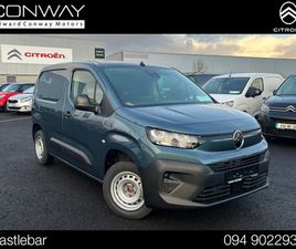 CITROEN BERLINGO ENTERPRISE MWB 1000KG, EX VAT