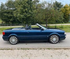 AUDI 80 CABRIO 2,0 L 115 PS EUROPABLAU