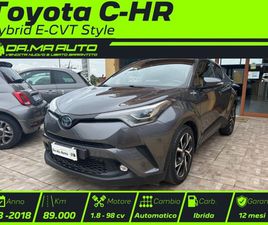 C-HR (2016-2023) C-HR 1.8 HYBRID E-CVT STYLE