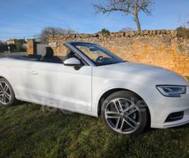 AUDI A3 CABRIOLET 40 TFSI III GENERATION2 CABRIOLET 2.0 40 TFSI 190 QUATTRO DESIGN LUXE S TRONIC 7