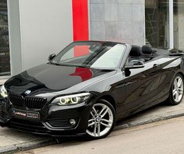 BMW SÉRIE 2 218 IA CABRIOLET?GARANTIE 1AN*BT-AUTO*FULL OPTION
