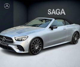 MERCEDES CLASSE E 200 CABRIOLET AMG PACK NIGHT BURMESTER