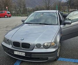 VENDO BMW 316 TI COMPACT 1.8BENZINA 16 VALVOLE CANTON TESSIN - TUTTI.CH