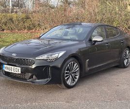 KIA STINGER 2018 (68) - 2.0 T-GDI GT-LINE S GRAN TURISMO 5DR PETROL AUTO EURO 6 (START/STOP) (244 BHP)