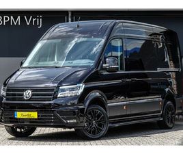 VOLKSWAGEN CRAFTER L3H3 2.0TDI 177PK AUT. | 2XSCHUIFDEUR | 3.500KG TREKGEWICHT | ACHTERUITRIJCAMERA | 19'' | DEEP BLACK
