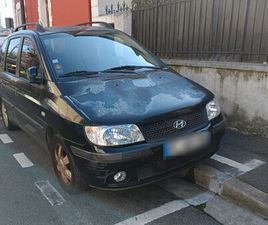 JE VENDS MA VOITURE MARQUE HYUNDAI MATRIX MOTEUR 1.5 CRDI DIESEL ANNÉE 2005 MOTEUR À CHAÎNE ÉCONOMIQUE PEU KILOMÈTRES 167240KM LE CONTRÔLE TECHNIQUE OK