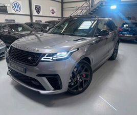 LAND ROVER RR VELAR 5.0L P 550CV SV-AUTOBIOGRAPHY R-DYNAMIC CUIR NOIR TOIT PANO. FULL GARANTIE