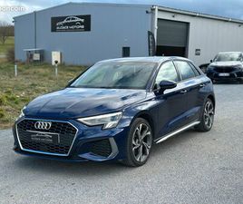AUDI A3 S LINE / 35 TFSI 150 CH MHEV / BOÎTE AUTOMATIQUE / VIRTUAL COCKPIT / APPLE CARPLAY / GARANTIE 3 MOIS