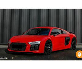 AUDI R8 5.2 V10 PLUS FSI 610CH QUATTRO S TRONIC - DYNAMITE RED / PACK CARBONE / MAGNETIC RIDE