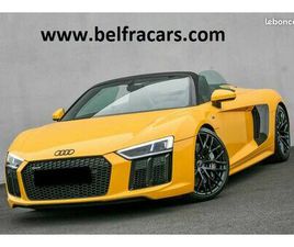 AUDI R8 SPYDER V10 5.2 FSI 540CH S TRONIC 7 QUATTRO FREINS CERAMIQUE/ECHAPPEMENT SPORT/BANG ET OL...
