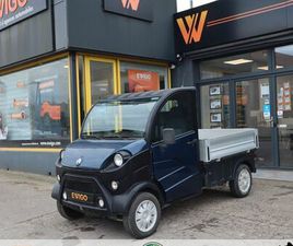 AIXAM D-TRUCK ELECTRIQUE PLATEAU BVA - PRIX TTC (TVA RECUPÉRABLE)