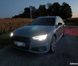 AUDI A4 AVANT (B9) S-LINE 40 TDI 190CV, BOÎTE AUTOMATIQUE TIPTRONIC 7, GRIS NARDO, VIRTUAL COCKPIT, MATRIX LED, KEY LESS, CAMÉRA, PACK BLACK, AUDI DRIVE SELECT,