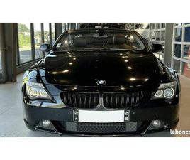 BMW 650I E64 CABRIOLET V8 4.8L BOÎTE SMG (RARE)