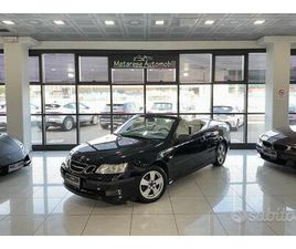 SAAB 9-3 CABRIOLET SAAB 9-3 CABRIO 1.8T 150CV VECTOREDITION FINANZIAB