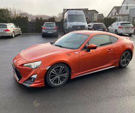 TOYOTA GT86 2.0I BOXER 200CH - 1ÈRE MAIN - CARNET D'ENTRETIEN - BVM - CLIM - 190000KM