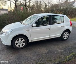 DACIA SANDERO DACIA SANDERO. 1L4 ES + GPL. 5 CV. 72 CV. AN 08/2009