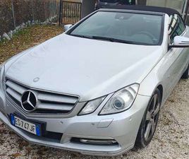 CLASSE E - A207 CABRIO CDI BE AVANTGARDE AUTO