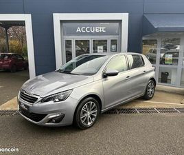 PEUGEOT 308 PEUGEOT 308 1.2L 130 CV ALLURE BVM 6 - ENTRETIENT COMPLET CAMERA RADAR AVANT ET ARRIERE FEUX LED