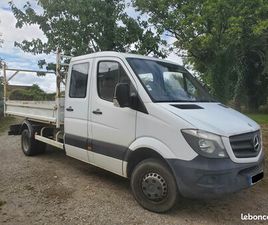 CAMION BENNE SPRINTER MERCEDES 7 PLACES
