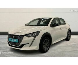 PEUGEOT 208 SOCIETE PEUGEOT 208 VÉHICULE UTILITAIRE OU SOCIÉTÉ E-208 136CH ACTIVE